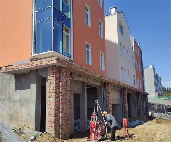 青岛某住宅小区地基下沉5公分