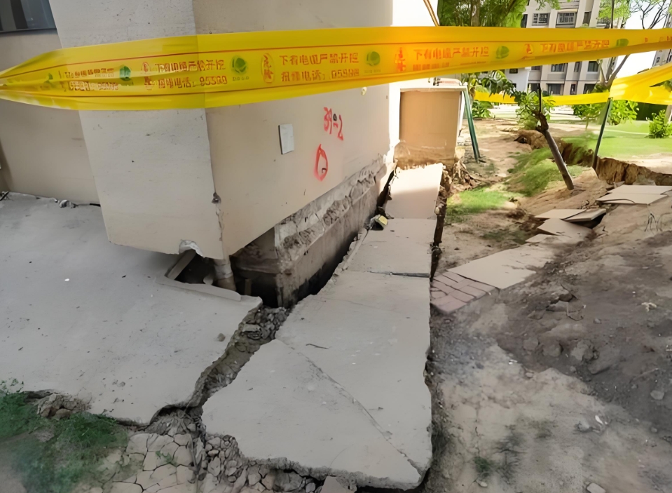 楼房地基沉降注浆加固